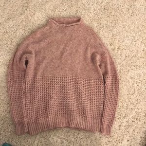 Oversized sweater! Great for layering.